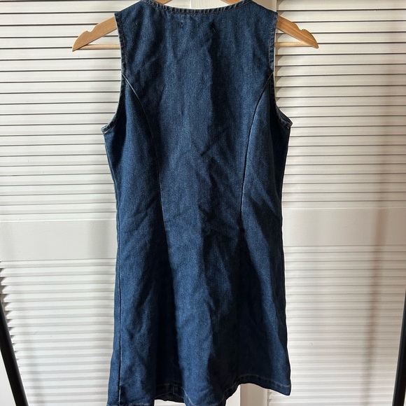NWT Sincerely Jules Indigo Denim Tank Dress - Picture 3 of 3